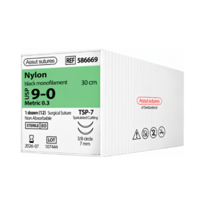 Nylon 9-0 Assut Sutures REF 586669