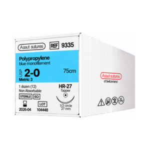 Polipropileno 2-0 Assut Sutures REF 9335