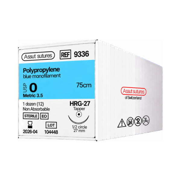 Polipropileno 0 Assut Sutures REF 9336