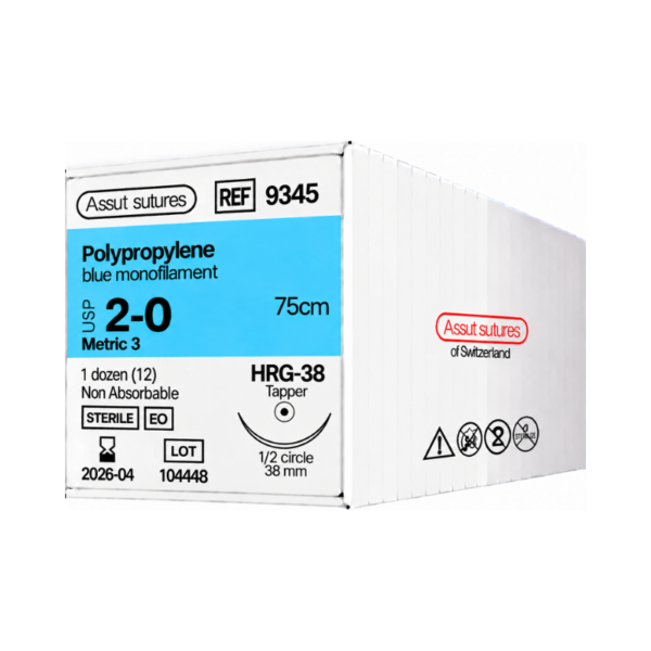 Polipropileno 2-0 Assut Sutures REF 9345