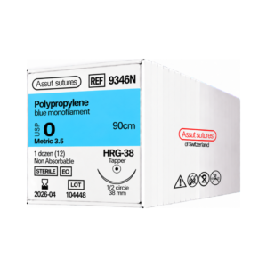 Polipropileno 0 Assut Sutures REF 9346N