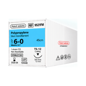Polipropileno 6-0 Assut Sutures REF 9521FM