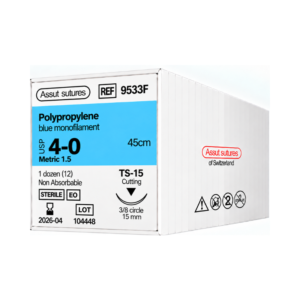 Polipropileno 4-0 Assut Sutures REF 9533F