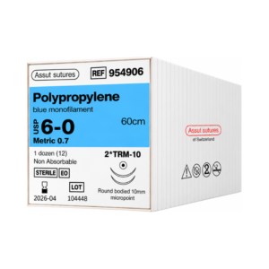 Polipropileno 6-0 Assut Sutures REF 954906