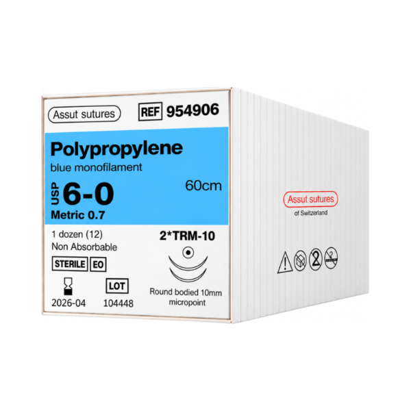 Polipropileno 6-0 Assut Sutures REF 954906