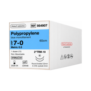 Polipropileno 7-0 Assut Sutures REF 954907