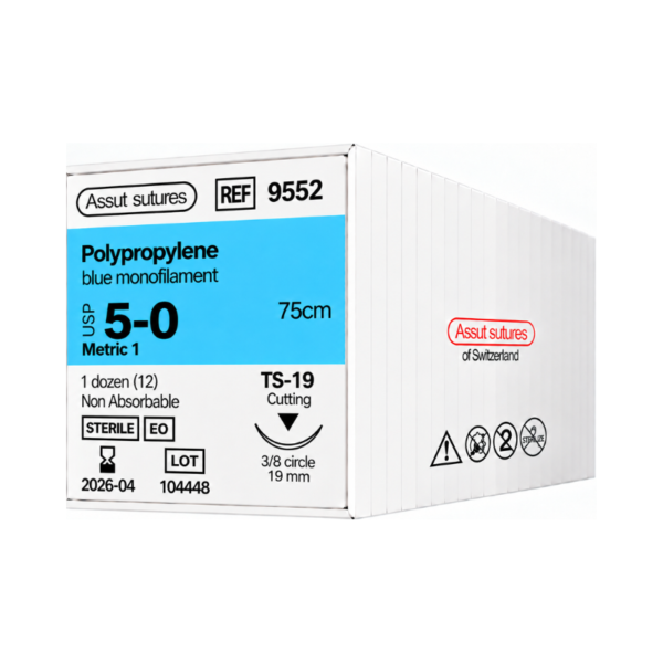 Polipropileno 5-0 Assut Sutures REF 9552