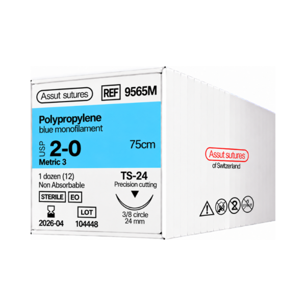 Polipropileno 2-0 Assut Sutures REF 9565M
