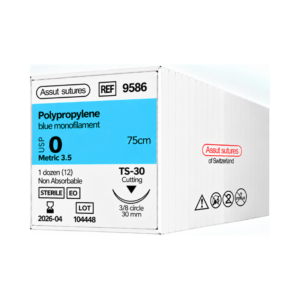 Polipropileno 0 Assut Sutures REF 9586