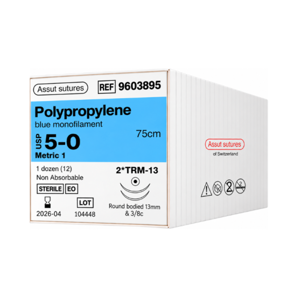 Polipropileno 5-0 Assut Sutures REF 9603895