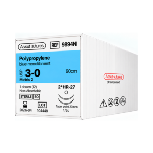 Polipropileno 3-0 Assut Sutures REF 9894N