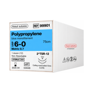 Polipropileno 6-0 Assut Sutures REF 99901