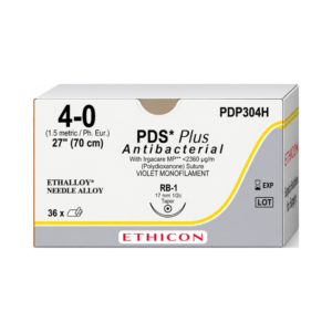 PDSII Plus Antibacterial 4-0 Ethicon REF PDP304H