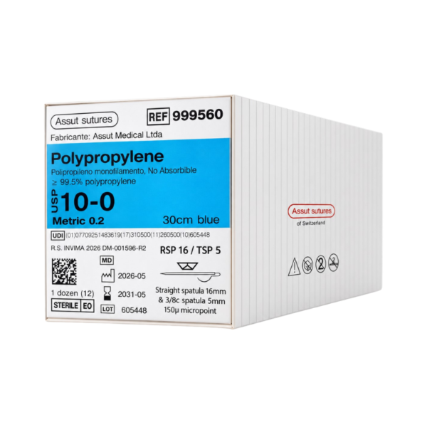 Polipropileno 10-0 Assut Sutures REF 999560