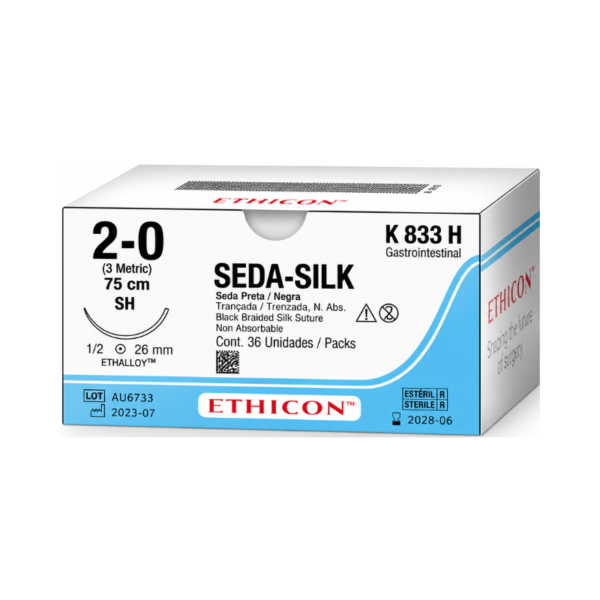Seda Silk 2-0 Ethicon REF K833H
