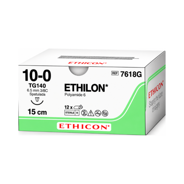 Ethilon 10-0 Ethicon REF 7618G