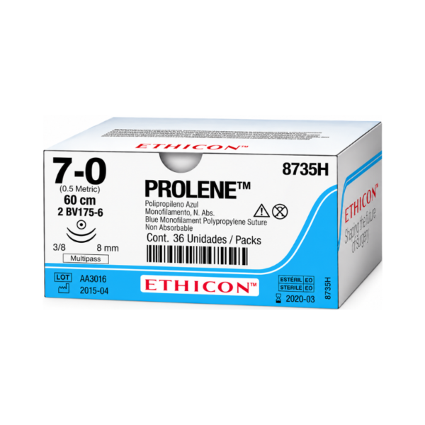Prolene 7-0 Ethicon REF 8735H
