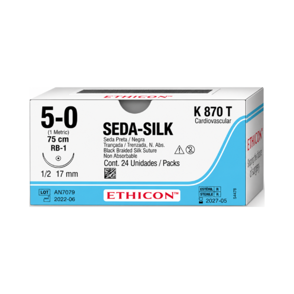 Seda Silk 5-0 Ethicon REF K870T